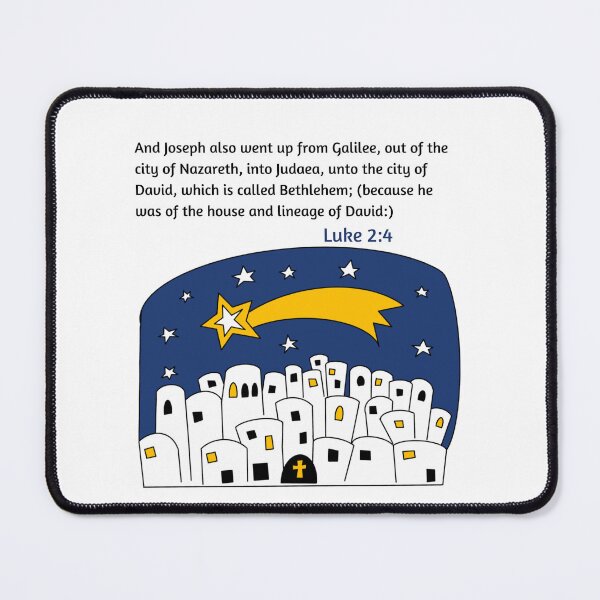 Item preview, Unto the city of DAVID which is called Bethlehem, Luke 2:4 Christmas, Bethlehem,  designed and sold by VerseforWear.