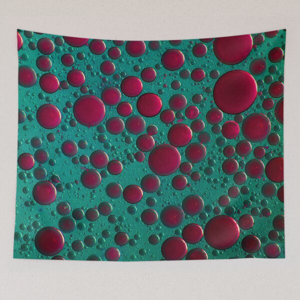 Item preview, The world of bubbles - red and green designed and sold by JBlaminsky.