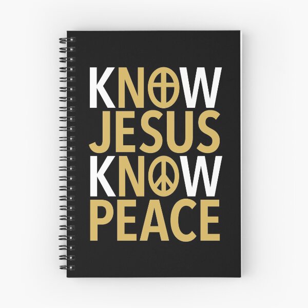 Item preview, Know Jesus Know Peace designed and sold by Elvin Dantes.