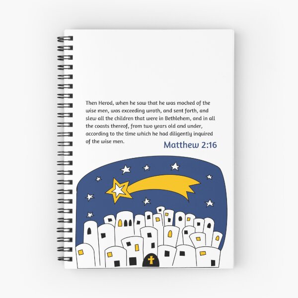 Item preview, Herod slew all the children that were in Bethlehem ,Matthew 2:6, Christmas, Bethlehem,  designed and sold by VerseforWear.