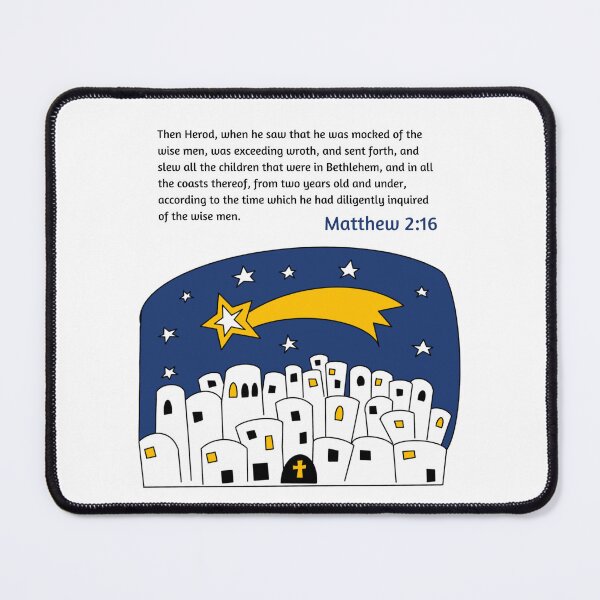 Item preview, Herod slew all the children that were in Bethlehem ,Matthew 2:6, Christmas, Bethlehem,  designed and sold by VerseforWear.