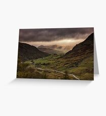 Borrowdale Valley Greeting Card