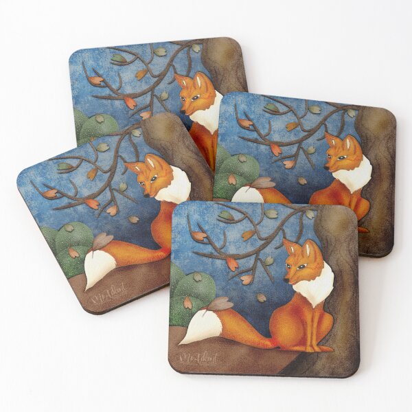 Item preview, Fox in the garden designed and sold by MoTekent.