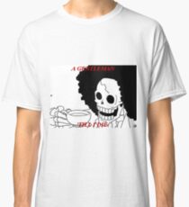 Camiseta clásica A gentleman 'Till I die.