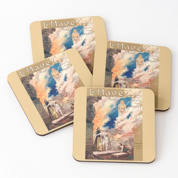 Item preview, "Le Mage" vintage french opera print designed and sold by LaylaEvans1.
