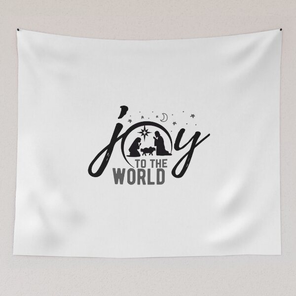 Item preview, Joy to the World designed and sold by TeeRedeemed.