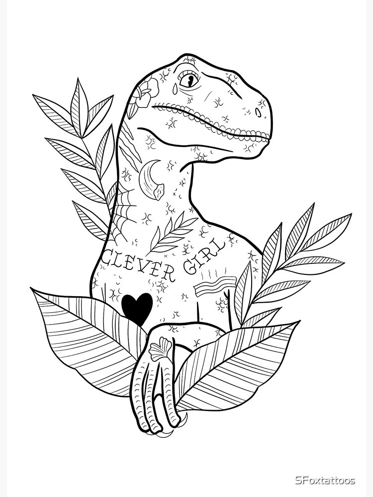 Cute Velociraptor