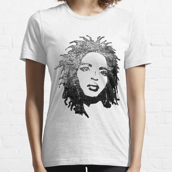  Womens Music T Shirt Rapper Lauryn Tee Black Girl