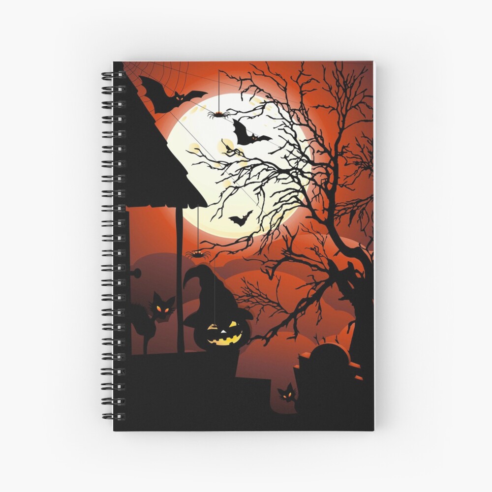 Item preview, Spiral Notebook designed and sold by BluedarkArt.