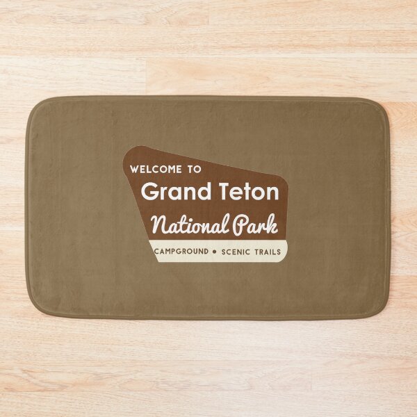 Artikelvorschau, Eingangsschild zum Grand-Teton-Nationalpark entworfen und verkauft von Lil-Bit-Batty.