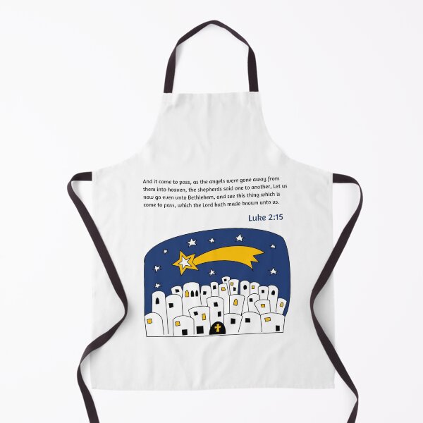Item preview, And it came to pass, as the angles were gone away , Christmas, Bethlehem, designed and sold by VerseforWear.