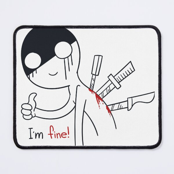 Item preview, It's Okay I'm Fine designed and sold by Richstd.
