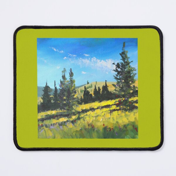 Item preview, Hillside Landscape Painting designed and sold by NancyMerkle.