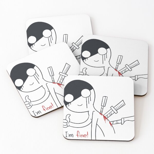 Item preview, It's Okay I'm Fine designed and sold by Richstd.