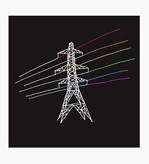 The Dark Side of Electricity Photographic Print
