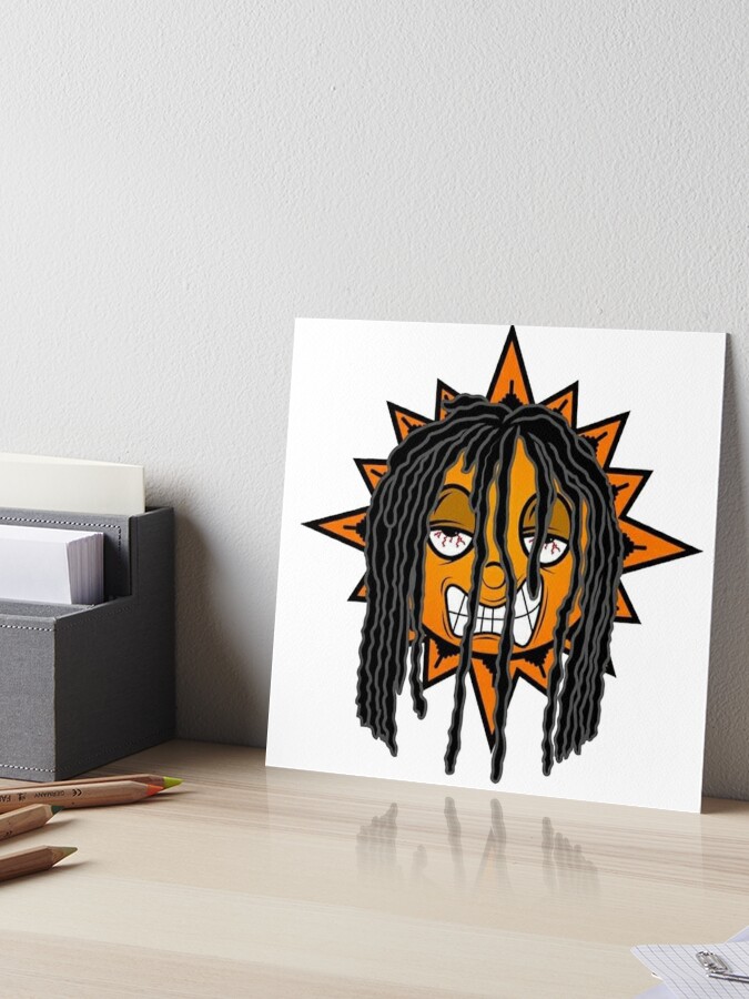 dibujo del logotipo de chief keef sun