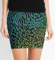 The Iridescent Raven Mini Skirt