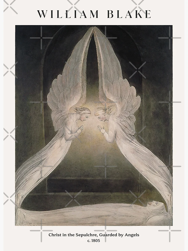 ARTCANVAS Christ in the deals Sepulchre by William Blake Canvas Art Print 26