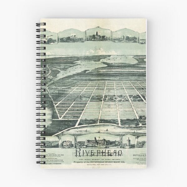 Item preview, Riverhead, New York (1890) designed and sold by allhistory.