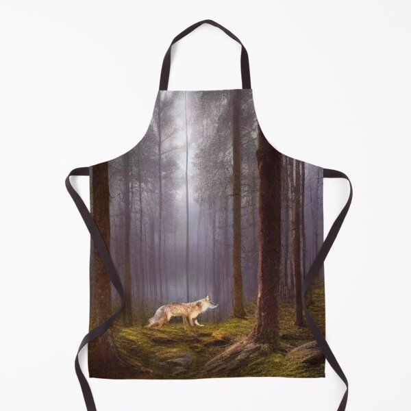 Item preview, Wolf in woods designed and sold by ArtySaxon.