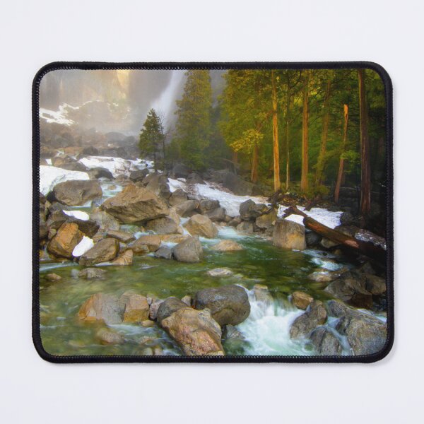 Item preview, Yosemite Lower Falls Rainbow designed and sold by nbrandsberg.