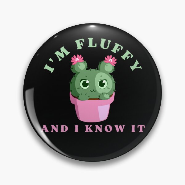 Item preview, I'm fluffy and i know it designed and sold by reka88.