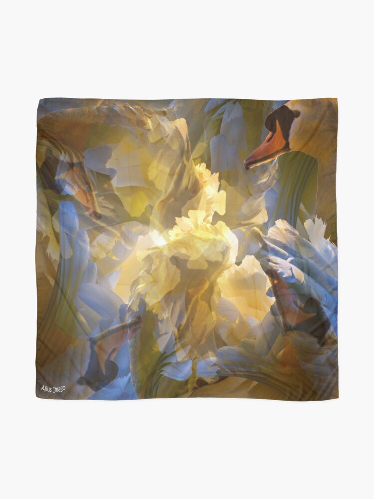 Alternate view of Designs Inspired By Nature: Wild Swan Scarf