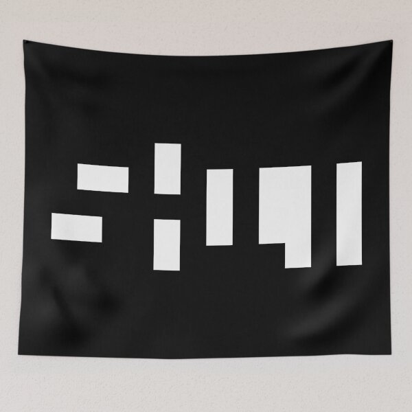 Item preview, 3x5 Close Pixel Letters Negative Space "Shit" designed and sold by gkillerb.