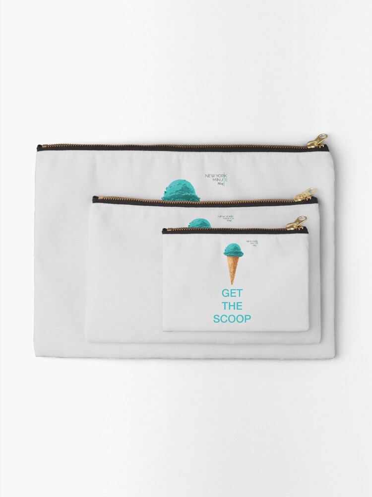 Alternate view of Get the Scoop Zipper Pouch