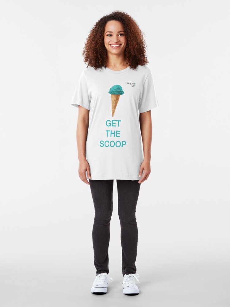 Alternate view of Get the Scoop Slim Fit T-Shirt