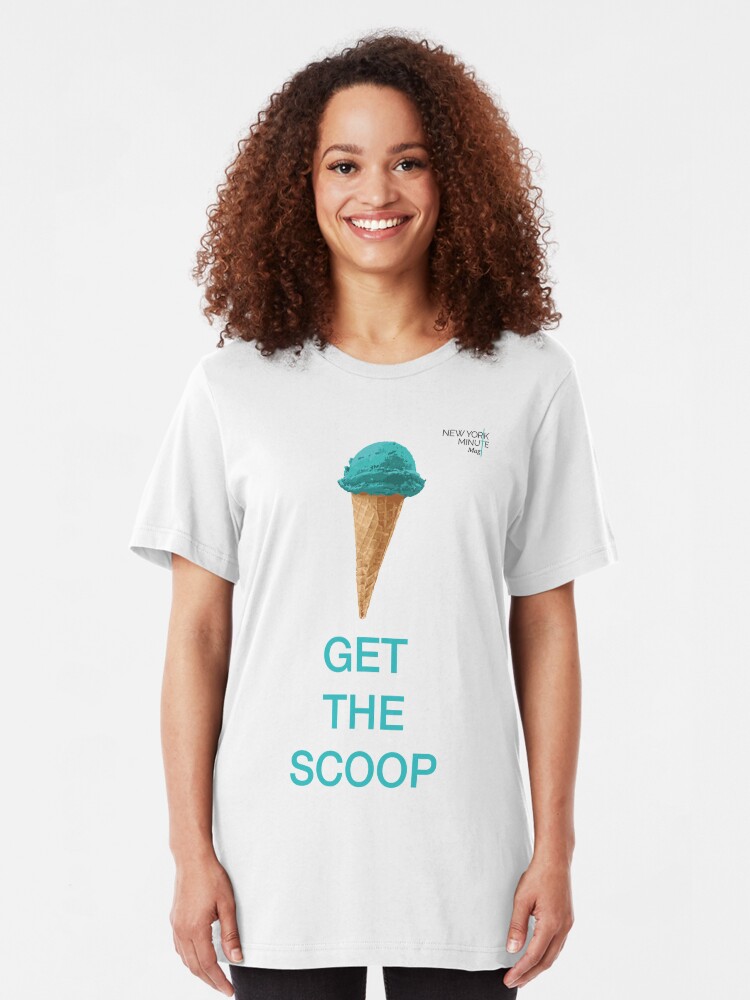 Alternate view of Get the Scoop Slim Fit T-Shirt