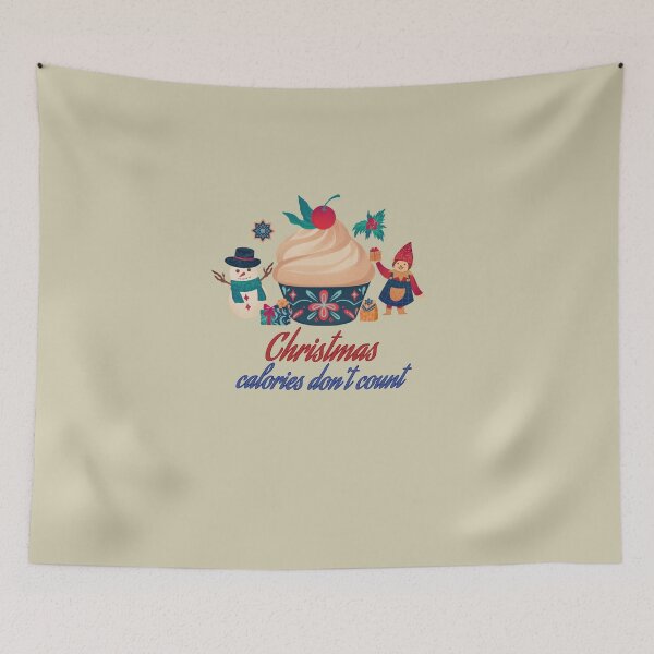 Item preview, Christmas calories don't count designed and sold by We Grow.