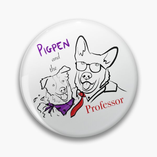 Item preview, Pigpen and the Professor Logo designed and sold by PigpenProfessor.