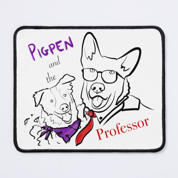 Item preview, Pigpen and the Professor Logo designed and sold by PigpenProfessor.