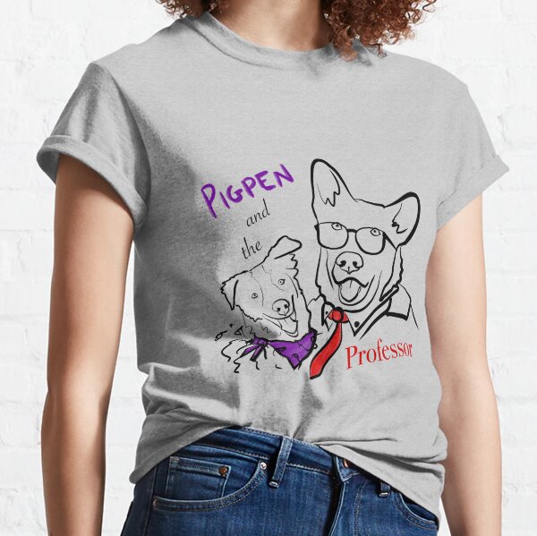 Pigpen und das Professor-Logo Classic T-Shirt