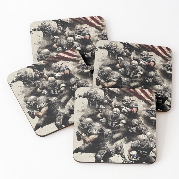 Item preview, Gritty American Flag Football designed and sold by TruthTold.