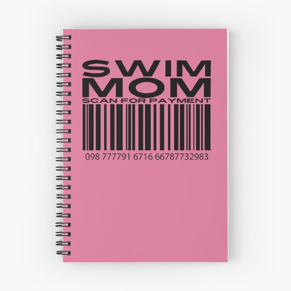 Item preview, Swim Mom Scan For Payment | Swim Parents | Swim Meet | Swim Mom | Barcode (White Lettering Available) designed and sold by Wavecrest Wearables.