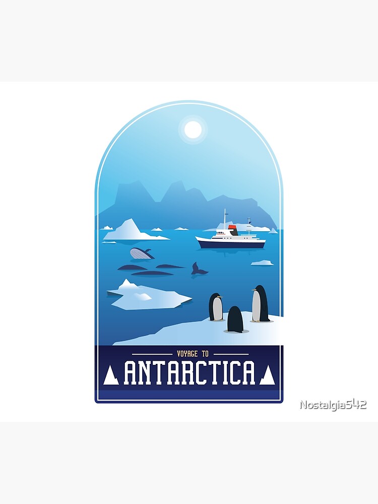 "Antarctica" Poster for Sale by Nostalgia542 Redbubble