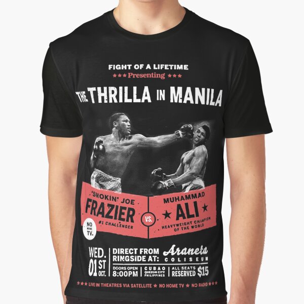 Item preview, Ali vs Frazier - Thrilla in Manila designed and sold by TeeMonsters.