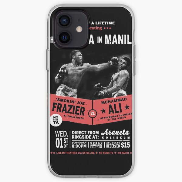 Ali vs Frazier - Thrilla in Manila iPhone Soft Case