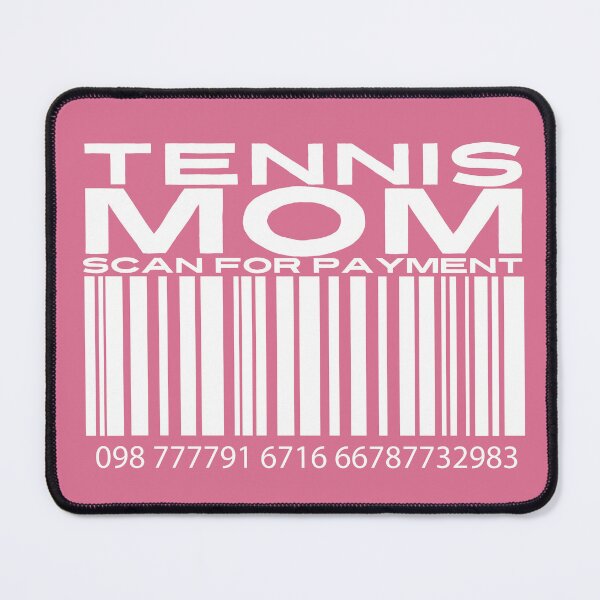 Item preview, Tennis Mom Scan For Payment | Tennis Parents | Competition Tennis | Tennis Mom | Barcode (Black Lettering Available) designed and sold by Wavecrest Wearables.