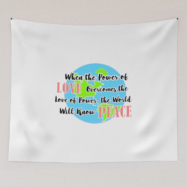 Item preview, When the Power of Love Overcomes the Love of Power designed and sold by JCL Design Studio.