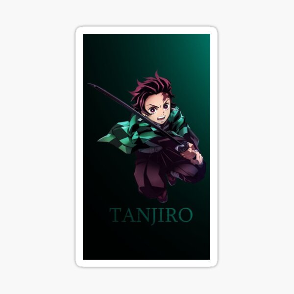 Demon Slayer Tanjiro Kamado Full Body 1 Sticker For Sale By – NBKomputer