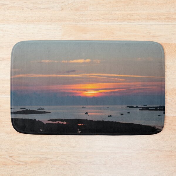 Item preview, Sunset at Cobo Bay, Guernsey designed and sold by HazelWright.