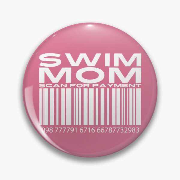 Item preview, Swim Mom Scan For Payment | Swim Parents | Swim Meet | Swim Mom | Barcode (Black Lettering Available) designed and sold by Wavecrest Wearables.