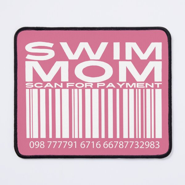 Item preview, Swim Mom Scan For Payment | Swim Parents | Swim Meet | Swim Mom | Barcode (Black Lettering Available) designed and sold by Wavecrest Wearables.