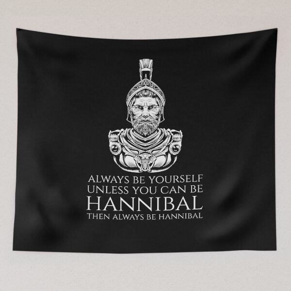 Item preview, Carthaginian History - Always Be Yourself - Hannibal Barca designed and sold by Styrman.