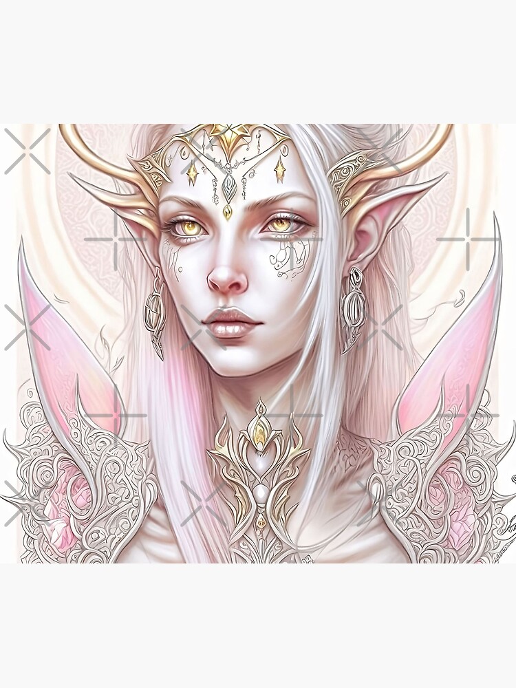 Pink Elf Princess #1 by Myrilwen