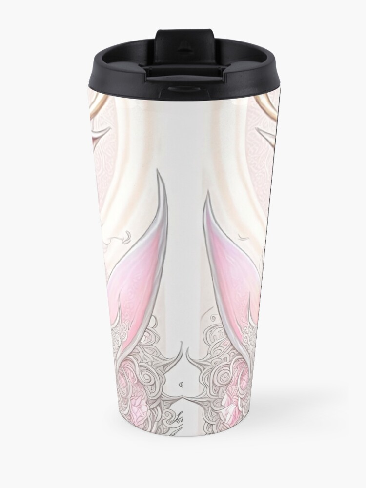 Alternate view of Pink Elf Princess #1 Travel Coffee Mug
