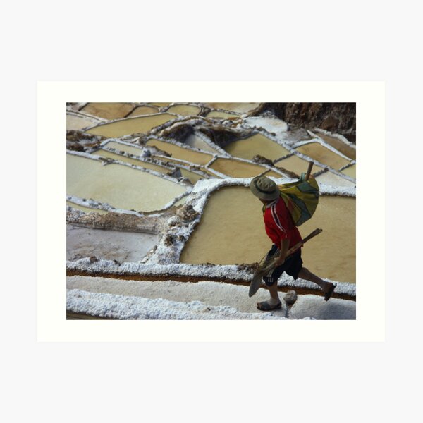 Hard work - Peru Impression artistique
